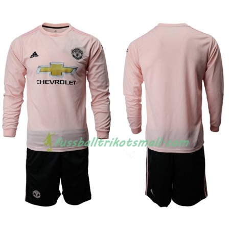 Fußballtrikots Manchester United Kinder 2018-2019 Langarm Auswärts-trikot kaufen
